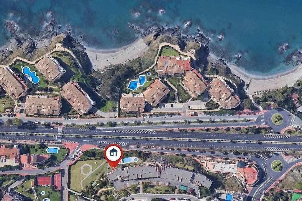 Timon Beach House Playa 70M Piscina Parking Benalmadena
